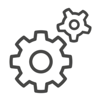 Mechanical engineering icon