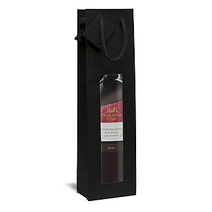 Carrying bag PURE line with window black