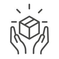 Packaging optimisation icon