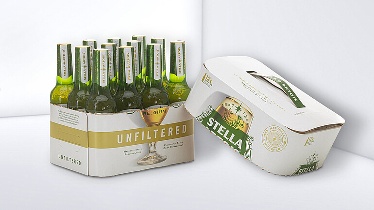 Smart beverage packaging for Stella Artois