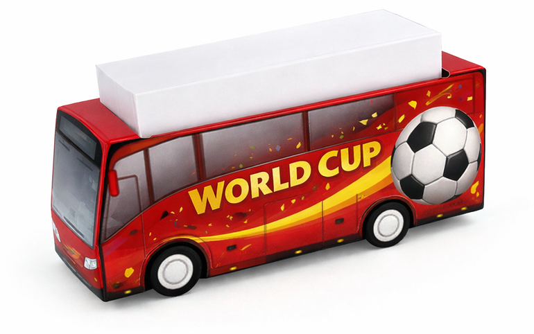 Cardboard box 17 bus