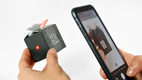 Marketing campaigns with the VERIDA bar code