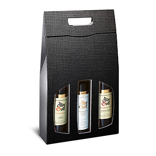 Carrying carton Struktura VITA black