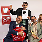 Karl Knauer at the iF Design Awards ceremony in Berlin