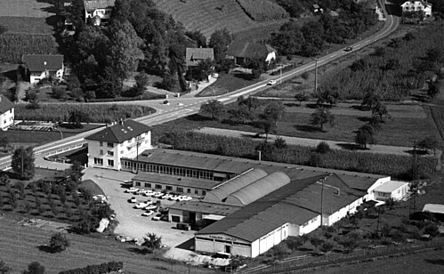Aerial view of Karl Knauer factory