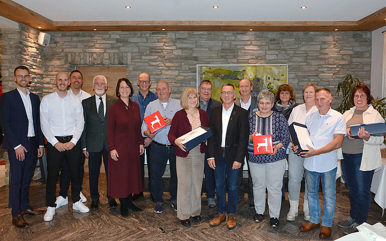 Anniversaries with impressive 40 and even 45 years of service.