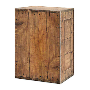 Wine gift carton Holzkiste Rustikal