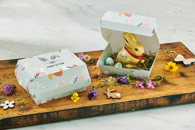 Folding box Ostern