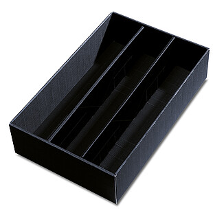 Gift cassette base base flute black