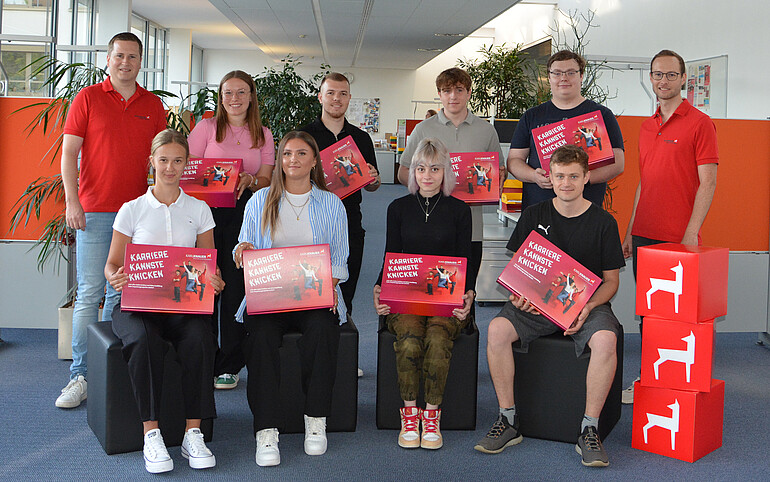 New apprentices at Karl Knauer KG 2024