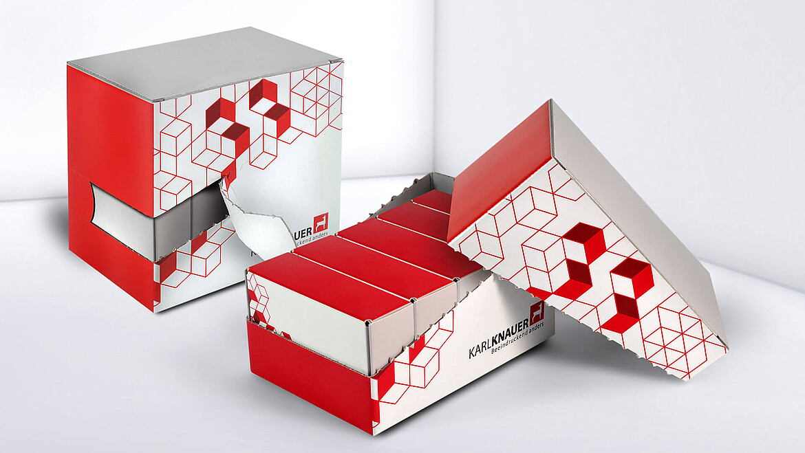 Tray pattern from Karl Knauer