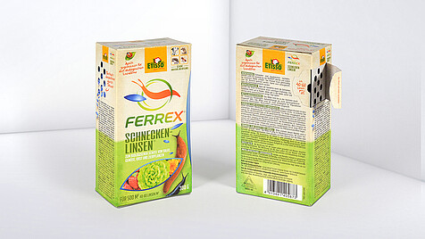 Folding box with sprinkling and resealable opening