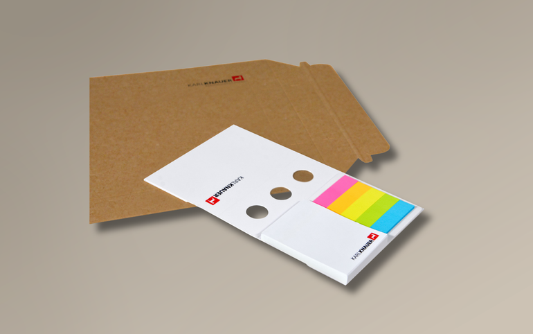 Post-optimised, flat-packed – this set is perfect for creative mailing campaigns