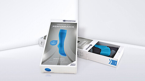 Cardboard sliding box for socks