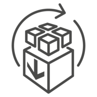 Contract packaging icon