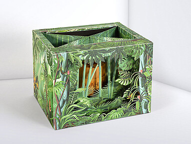 [Translate to Englisch:] Diorama-Präsentationsbox von ASAHEGO