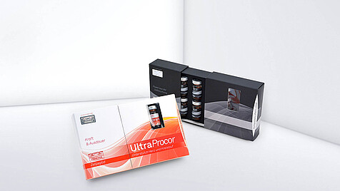 Slider packaging with small bottles from Vermonde